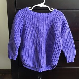 Girl’s Old Navy Vibrant Purple Sweater